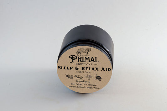 Sleep & Relax Aid Herbal Salve, 2oz